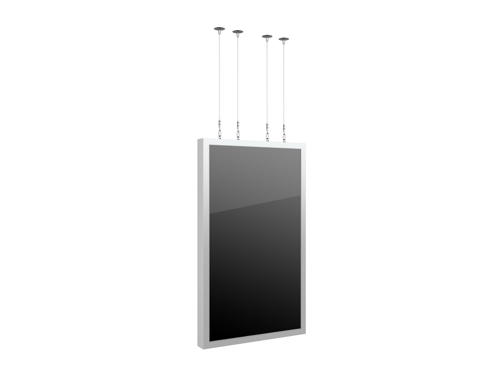 Multibrackets M Pro Series Enclosure 75" High Brightness Wire Large White Signage Display Enclosures Multibrackets