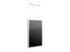 Multibrackets M Pro Series Enclosure 75" High Brightness Wire Large White Signage Display Enclosures Multibrackets