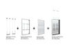 Multibrackets M Pro Series Enclosure 75" High Brightness Wire Large White Signage Display Enclosures Multibrackets