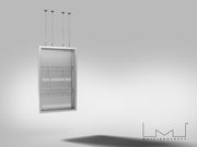 Multibrackets M Pro Series Enclosure 75" High Brightness Wire Large White Signage Display Enclosures Multibrackets