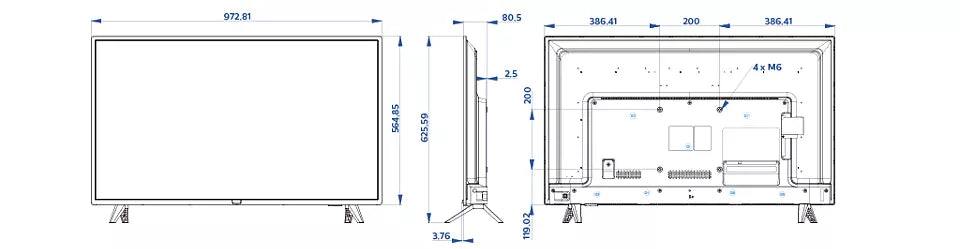 Philips 55HFL6114U/12 55" Professional TV Hotel TV Philips