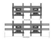 Multibrackets M Store Shelf Mount Pro Dual - (50"-55") Wall Mount Bracket Multibrackets