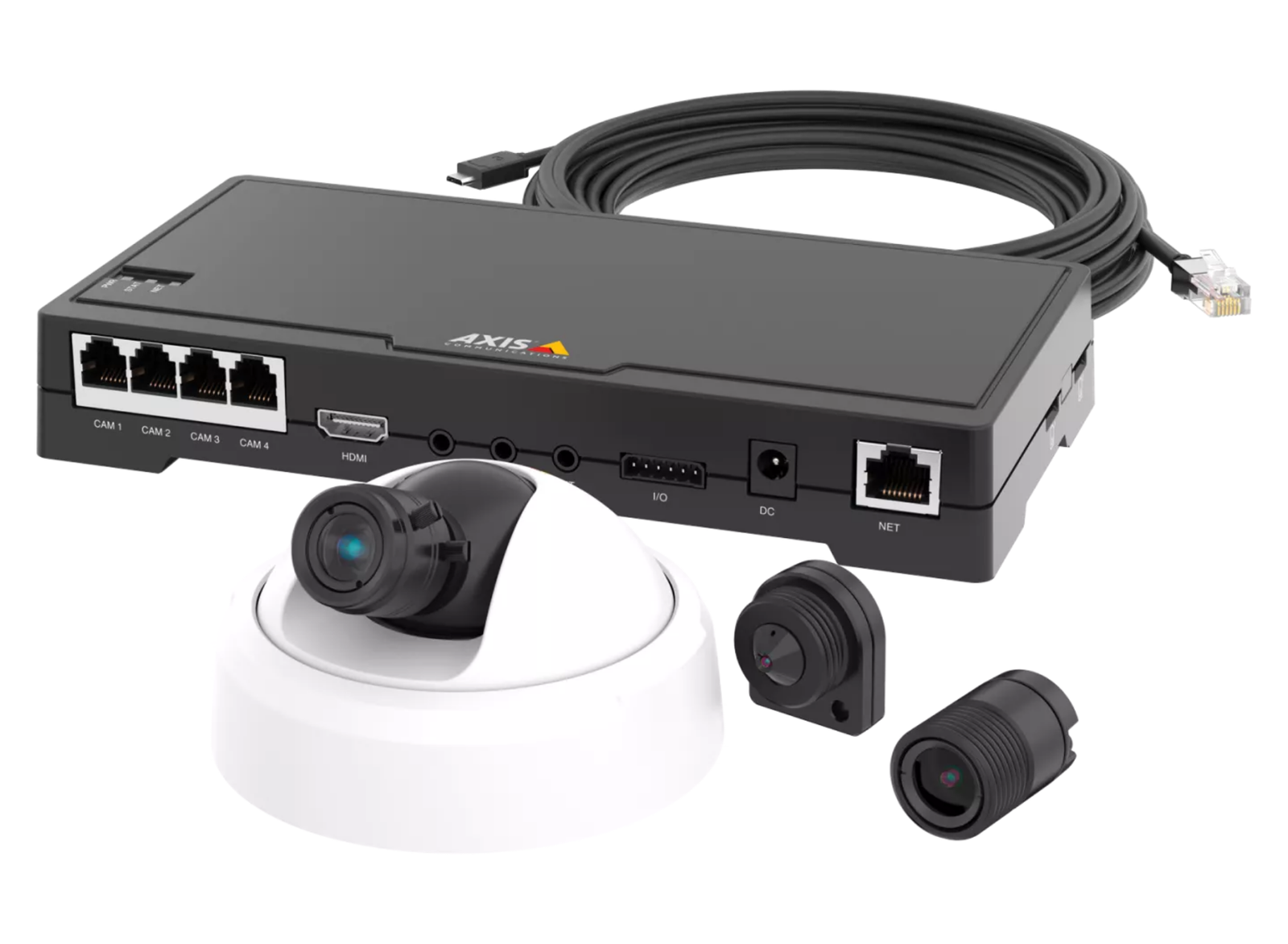 Axis FA54 Main Unit for 4-Sensor Surveillance Systems Network Video Recorder Axis