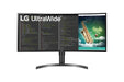 LG 35WN75CN-B 35" UltraWide™ QHD HDR VA Curved Monitor