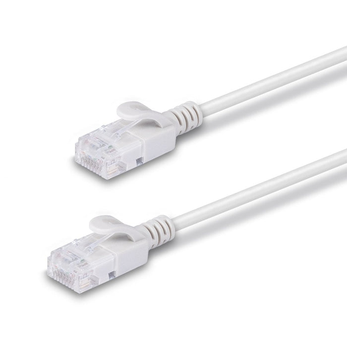 Lindy 1.5m Cat.6A U/FTP Ultra Slim Network Cable, Grey | 47593 Network Cable Lindy