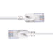 Lindy 1.5m Cat.6A U/UTP Ultra Slim Network Cable, Grey | 47583 Network Cable Lindy