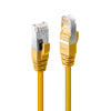 Lindy 1.5m CAT6a S/FTP LS0H Snagless Gigabit Network Cable, Yellow | 47863
