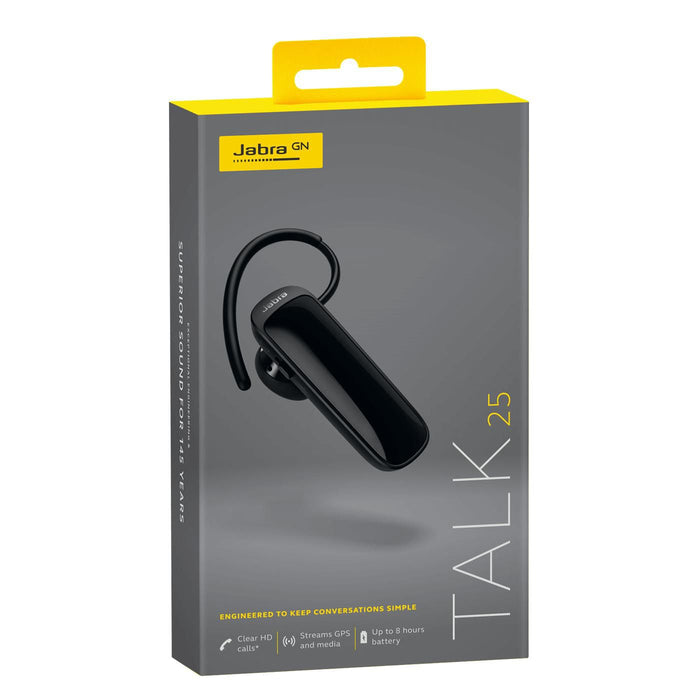 Jabra Talk 25 Bluetooth In-Ear Headset | 100-92310900-60