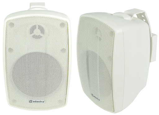 Adastra 4" White Pair BH Series Indoor/Outdoor Background Weatherproof Speaker | 100.918UK Speaker Adastra
