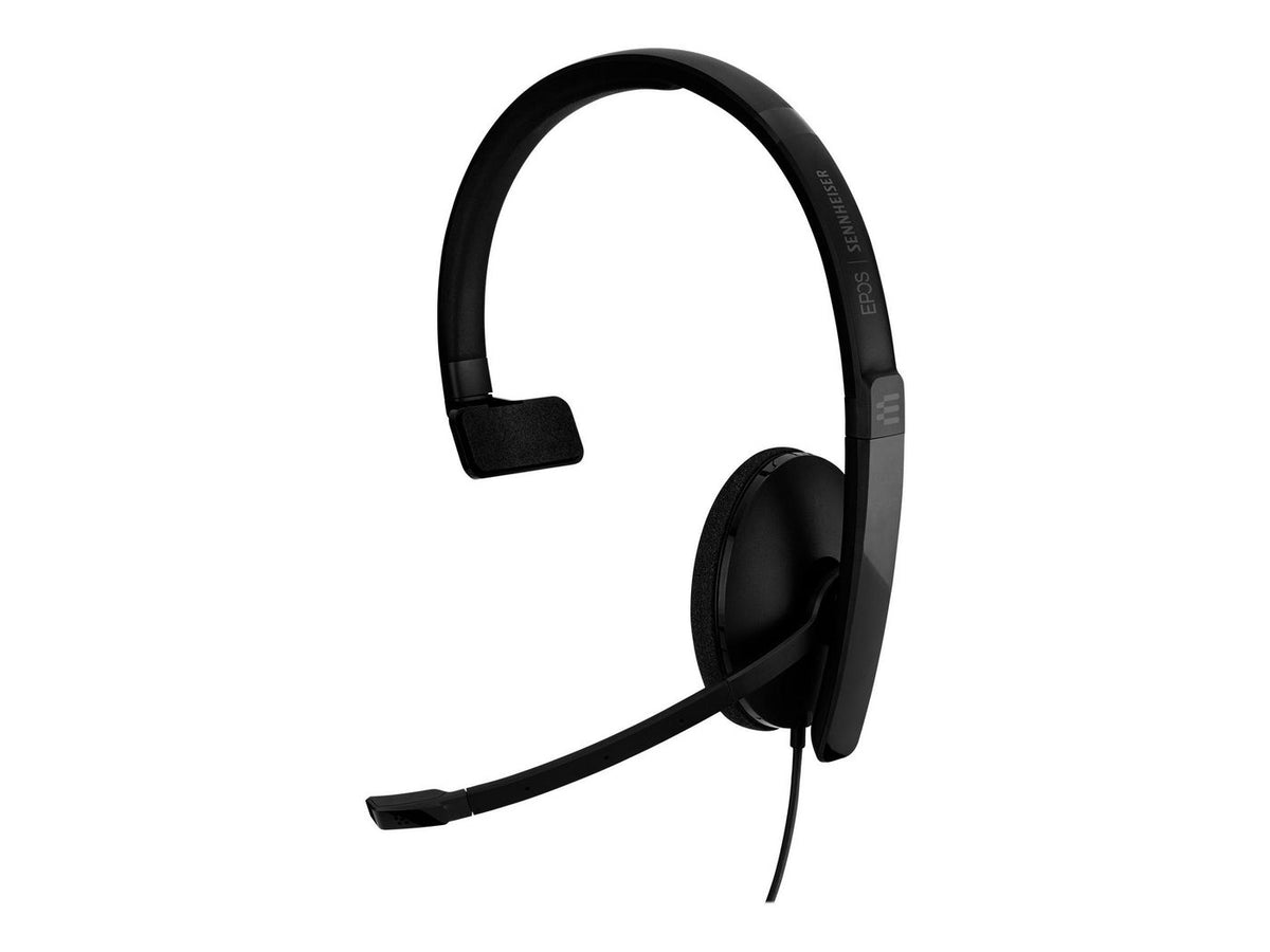 EPOS I SENNHEISER ADAPT 130T USB-C II - Serie ADAPT 100 - auricolare - sull' orecchio - cablato - USB-C - nero - Certificato per Microsoft Teams, Ottimizzato per UC