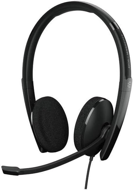 EPOS Sennheiser USB-C Headset with In-Line Call Control Optimized for UC Professionals