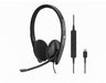 EPOS Sennheiser USB-C Headset with In-Line Call Control Optimized for UC Professionals