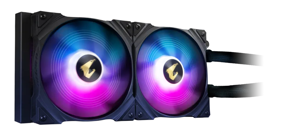 Gigabyte 122721 AORUS Waterforce X 280 Liquid CPU Cooler Graphics Cards Graphics Card Gigabyte