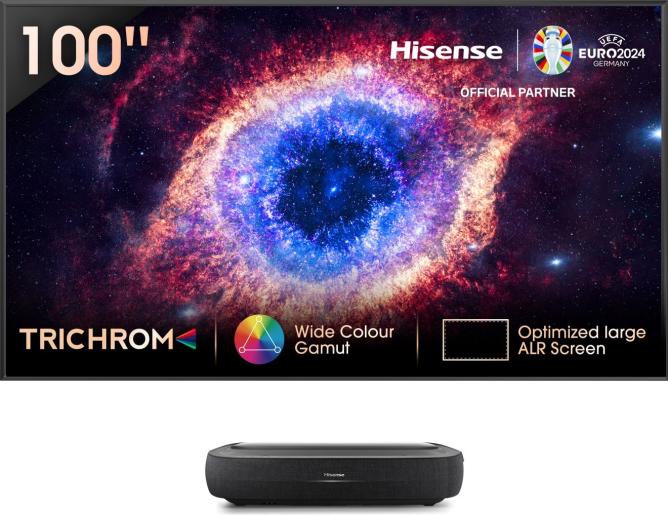 Hisense 100L9HTUKD Smart 4K Ultra HD HDR Laser TV