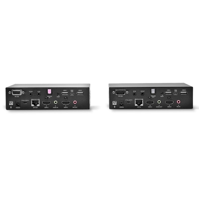 Lindy 100m Cat.6 Dual Head HDMI, USB & RS-232 Extender | 39374 AV Extender Lindy