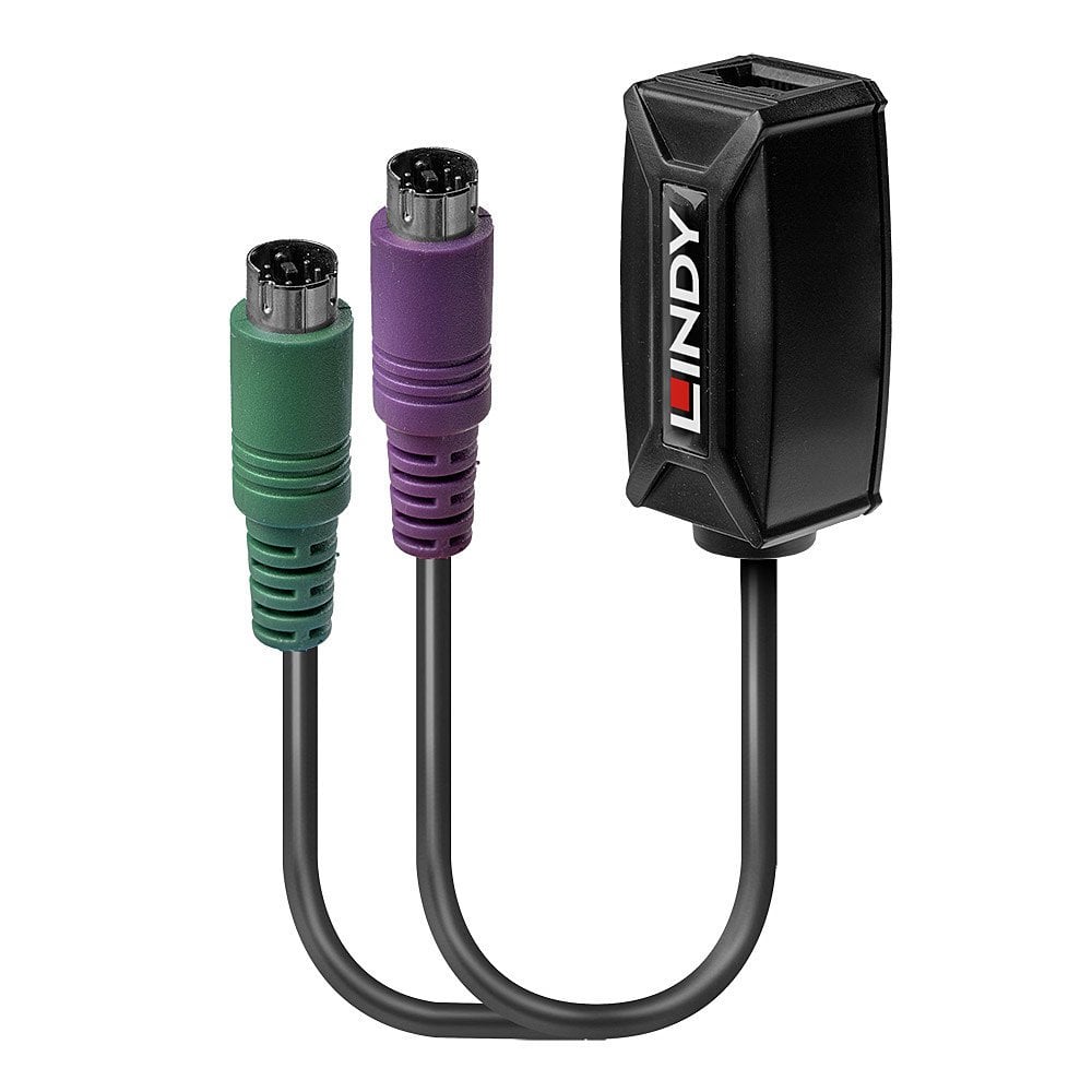 Lindy 100m PS/2 KM Cat.5e/6 Extender | 32681 AV Extender Lindy