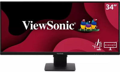 ViewSonic VA3456-MHDJ 34" SuperClear® IPS panel WQHD IPS Monitor Desktop Monitor ViewSonic