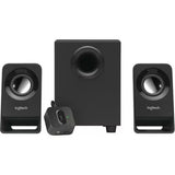 Logitech Compact Z213 2.1 Speaker System, 7W RMS | 980-000943