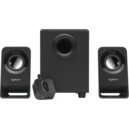Logitech Compact Z213 2.1 Speaker System, 7W RMS | 980-000943 Speaker Logitech