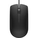 Dell MS116 Mouse - USB - Optical - 2 Button(s) - Black - Cable - 1000 dpi - Scroll Wheel