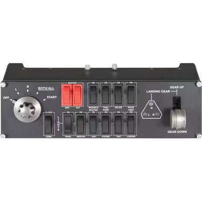 Logitech G Saitek Pro Flight Switch Panel | 945-000012 Logitech Flight Simulator Logitech