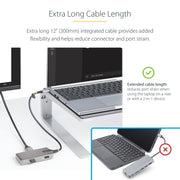 StarTech USB-C 5-in-1 Multi-port Adapter - 103B-USBC-MULTIPORT Adapter / Converter Startech