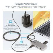 StarTech USB-C 5-in-1 Multi-port Adapter - 103B-USBC-MULTIPORT Adapter / Converter Startech