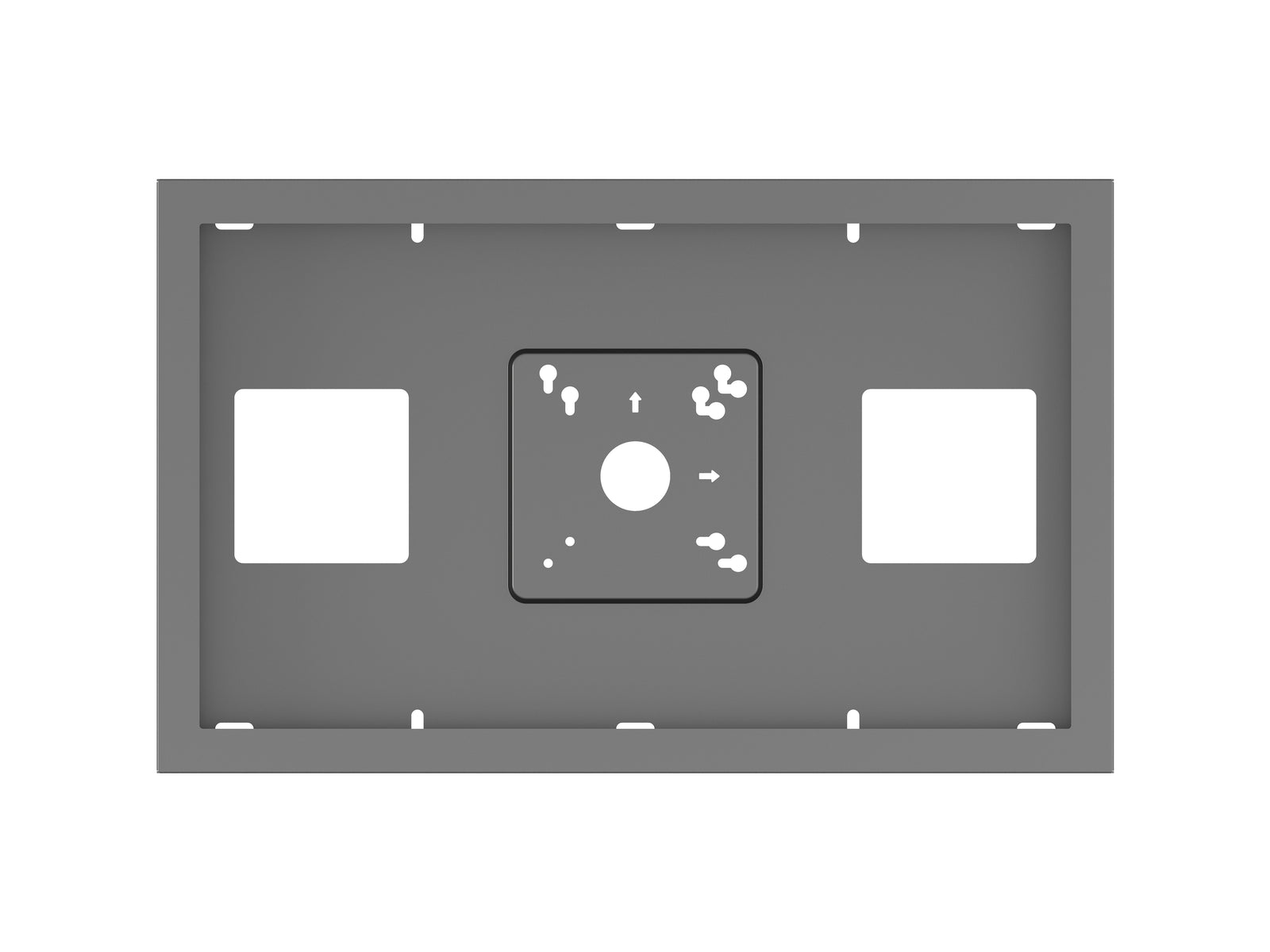 Multibrackets M Pro Series Enclosure LG22SM3G Black Signage Display Enclosures Multibrackets