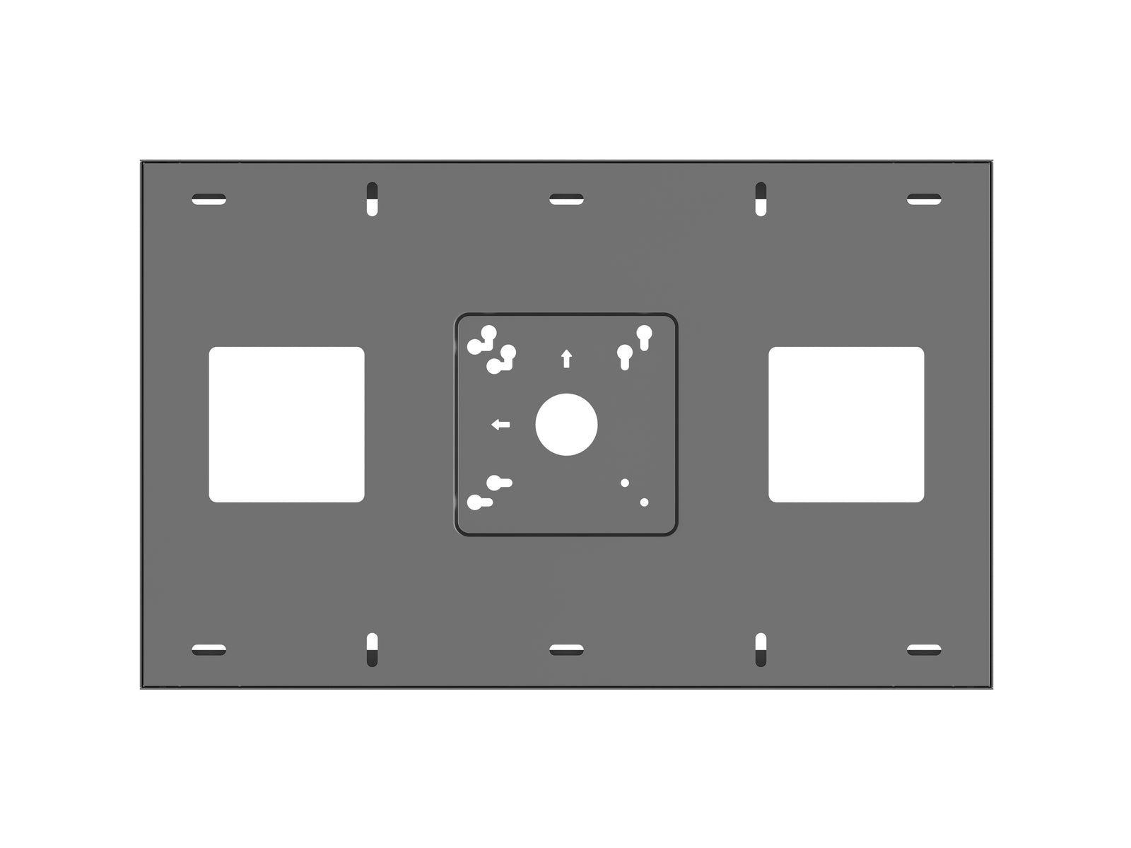 Multibrackets M Pro Series Enclosure LG22SM3G Black Signage Display Enclosures Multibrackets