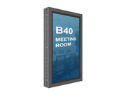 Multibrackets M Pro Series Enclosure LG22SM3G Black Signage Display Enclosures Multibrackets