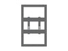 Multibrackets M Pro Series Enclosure 32" Wall Small Black Signage Display Enclosures Multibrackets
