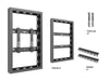 Multibrackets M Pro Series Enclosure 32" Wall Small Black Signage Display Enclosures Multibrackets