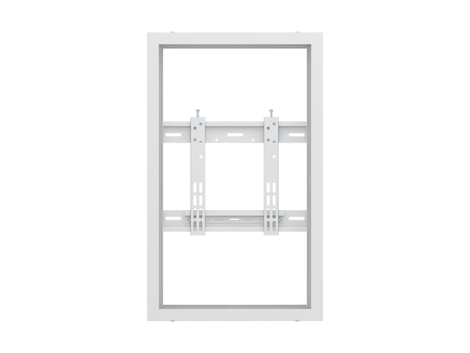 Multibrackets M Pro Series Enclosure 32" Wall Small White Signage Display Enclosures Multibrackets