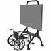 Peerless-AV® Flat Panel Cart for 55" to 110" Displays | SR898-EUK Signage Display Mounts Peerless