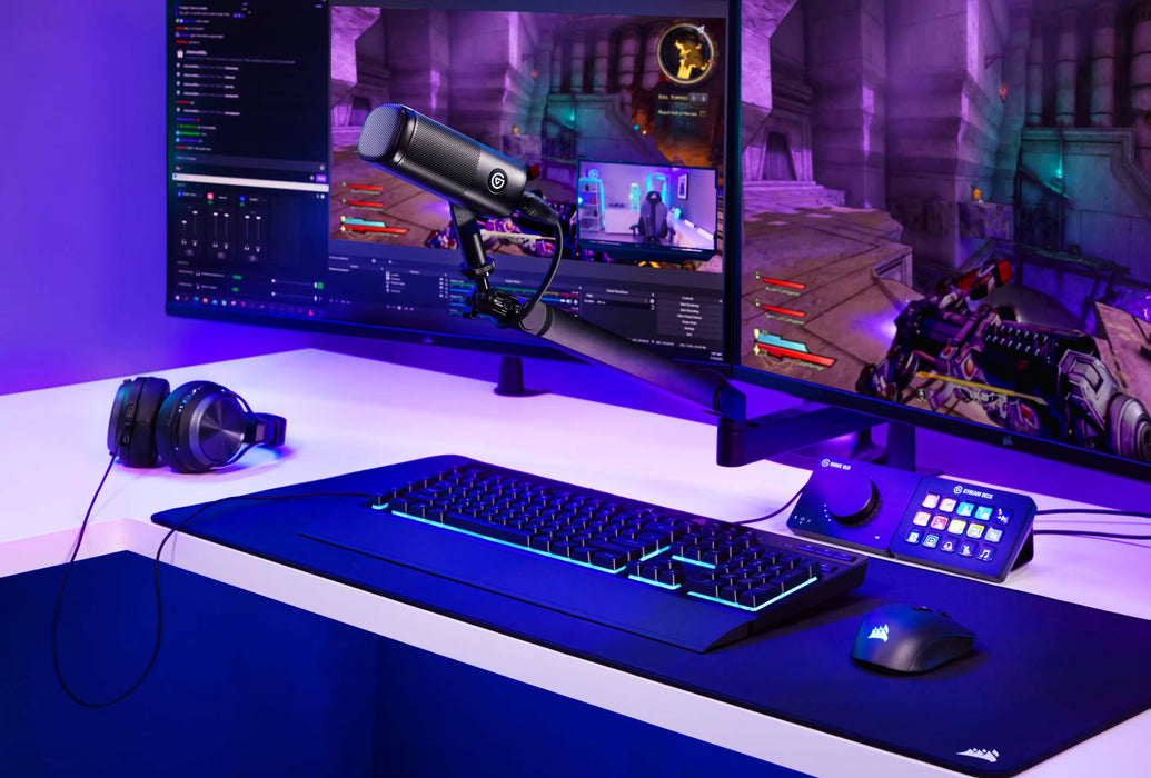 Elgato Wave Mic Arm Low Profile Mic Arm | 10AAN9901 Microphone Accessories Elgato