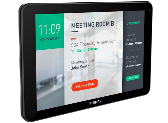 Philips 10BDL4551T/00 10” Multi-Touch Meeting Room Display Touchscreen Monitor Philips
