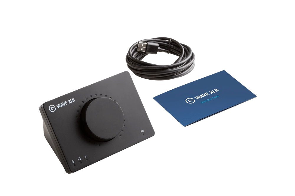 Elgato Wave XLR Microphone Interface & Digital Mixing Solution | 10MAG9901 Microphone Accessories Elgato