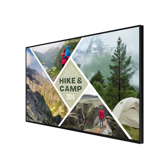 Moove 75 Inch High Brightness Digital Signage Display 700 cd/m² Android 14 - 4K Ultra HD Commercial Monitor High Brightness Digital Signage ScreenMoove