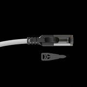 Lindy 10m Cat.6A S/FTP Locking Network Cable, Grey | 47607 LAN / Ethernet Cable Lindy