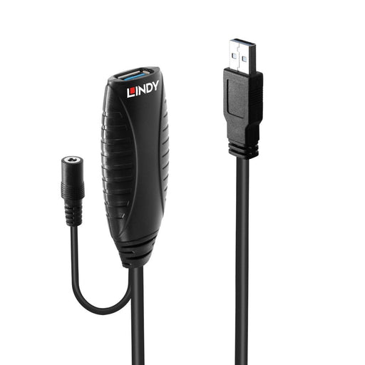 Lindy 10m USB 3.0 Active Extension | 43156 USB Cable Lindy