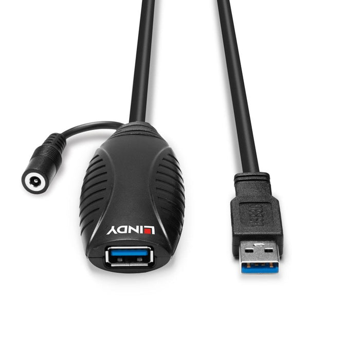 Lindy 10m USB 3.0 Active Extension | 43156 USB Cable Lindy