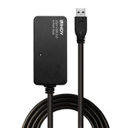 Lindy 10m USB 3.0 Active Extension Pro 4 Port Hub | 43159 USB Hub & Docking Station Lindy