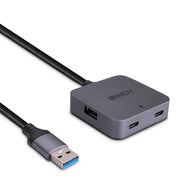 Lindy 10m USB 3.0 Hub 4 Ports | 43389 USB Hub & Docking Station Lindy