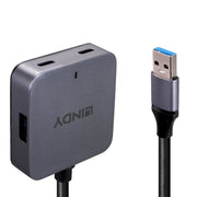 Lindy 10m USB 3.0 Hub 4 Ports | 43389 USB Hub & Docking Station Lindy