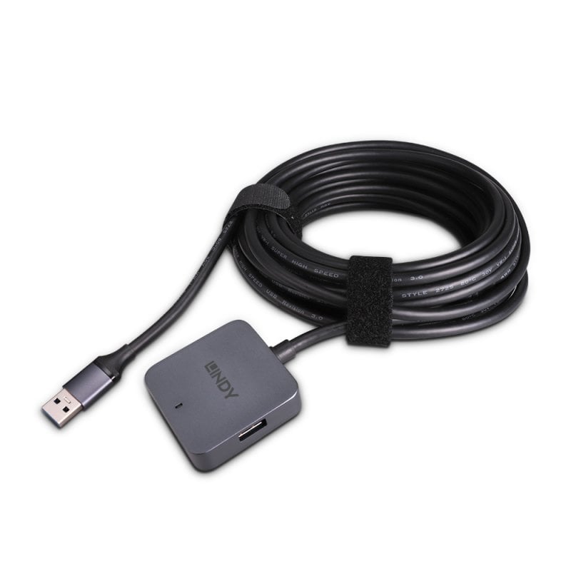 Lindy 10m USB 3.0 Hub 4 Ports | 43389 USB Hub & Docking Station Lindy