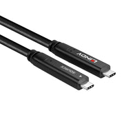Lindy 10m USB 3.2 10Gbps & DP 1.4 Type C Fibre Optic Hybrid Cable | 43398 USB Cable Lindy