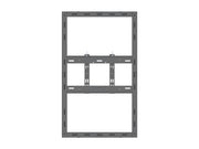 Multibrackets M Pro Series Enclosure 43" Wall Small Black Signage Display Enclosures Multibrackets