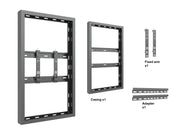 Multibrackets M Pro Series Enclosure 43" Wall Small Black Signage Display Enclosures Multibrackets