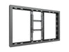 Multibrackets M Pro Series Enclosure 43" Wall Small Black Signage Display Enclosures Multibrackets