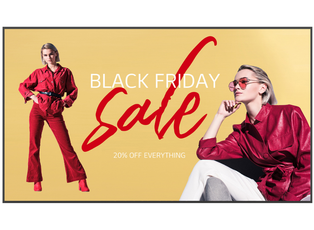 110" Commercial Displays